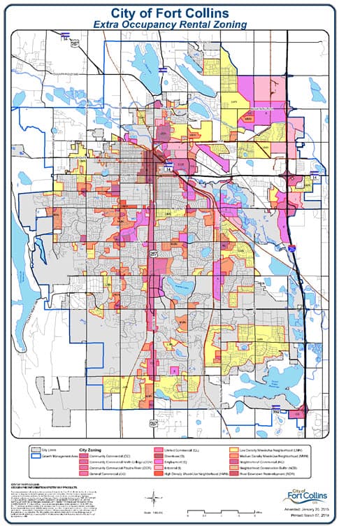 City of Fort Collins Extra Occupancy Rental Zoning